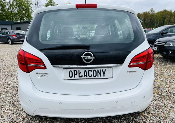 Opel Meriva cena 25600 przebieg: 171000, rok produkcji 2013 z Ostrołęka małe 277